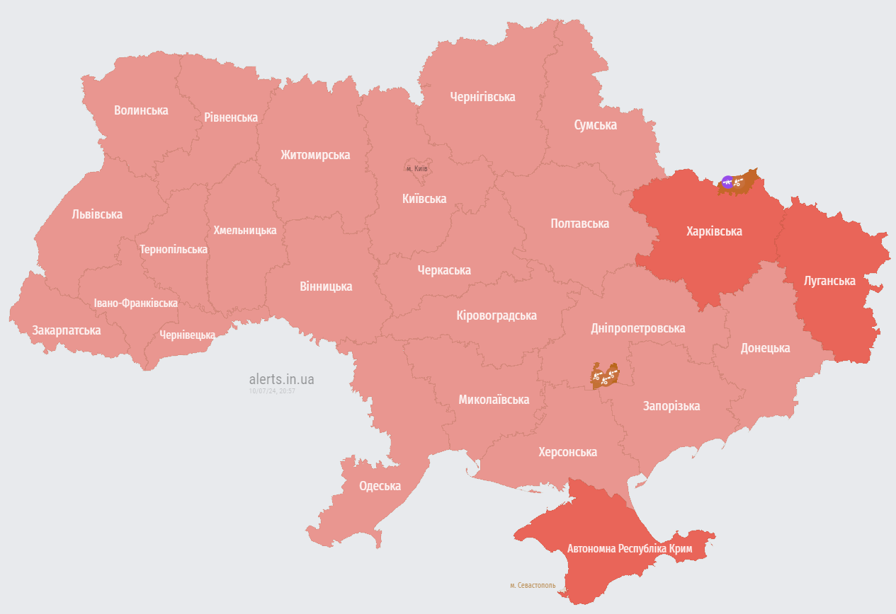 В Украине объявлена масштабная тревога из-за взлета российского МиГ-31К