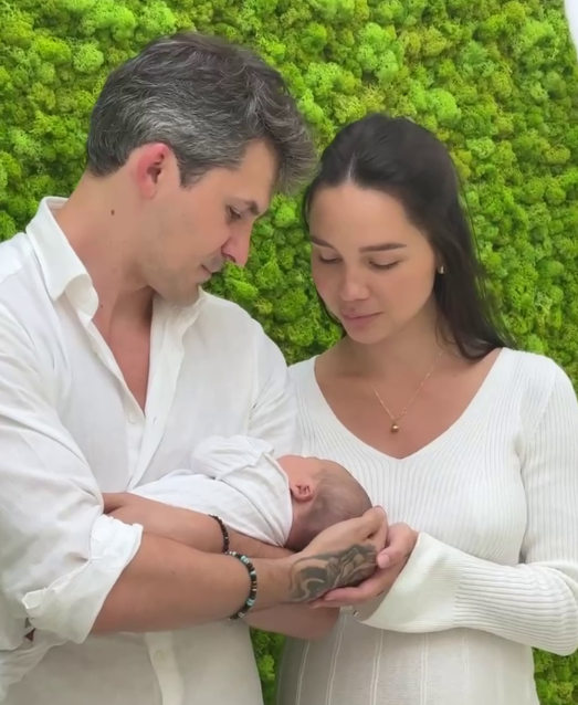 Дружина Євгена Кота розкрила незвичайне ім'я новонародженої доньки (фото)