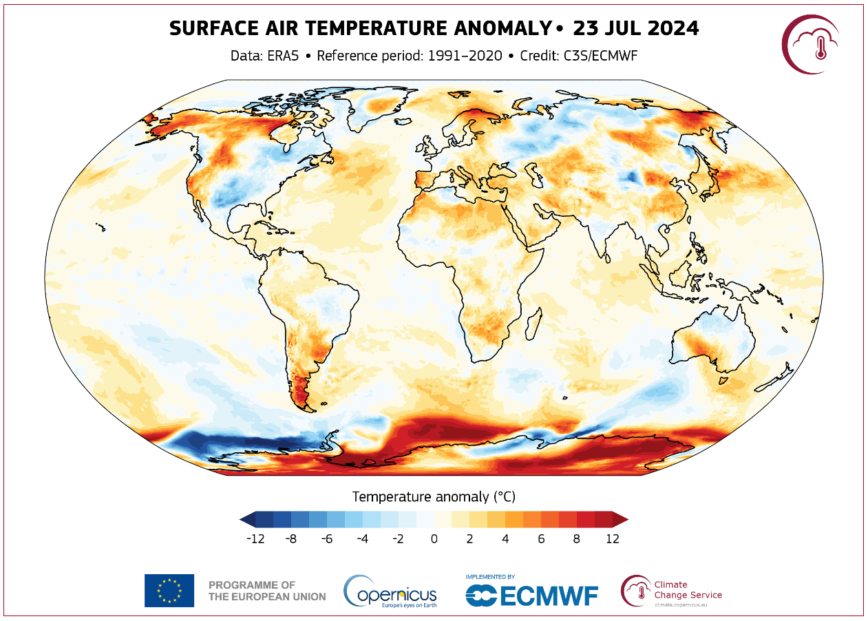Чому липень був рекордно спекотним і чи стане 2024 рік найтеплішим в історії: що кажуть факти