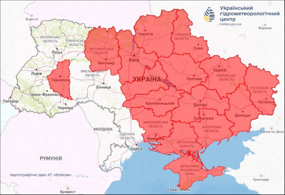 На Украину надвигается антициклон Gustav: где и когда ждать жаркой погоды