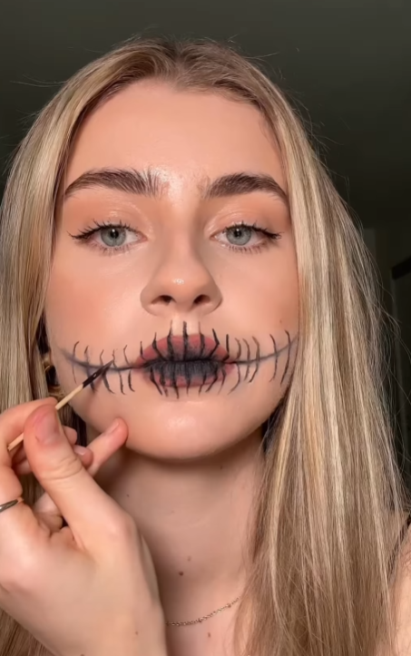 5 хвилин і ви - зірка вечірки. Як зробити ефектний макіяж на Хелловін (відео)