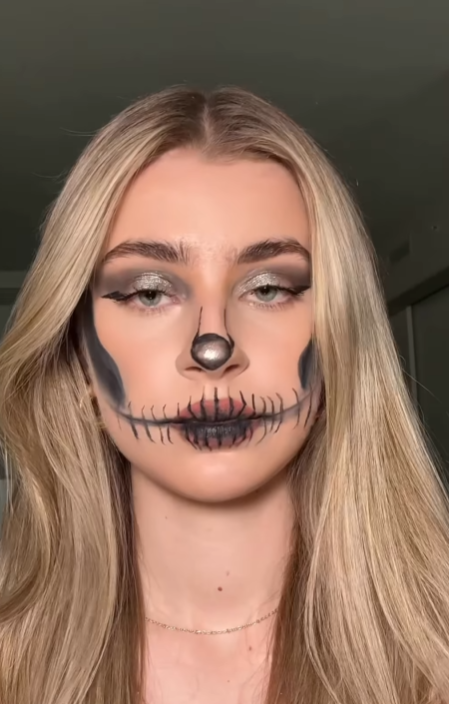 5 хвилин і ви - зірка вечірки. Як зробити ефектний макіяж на Хелловін (відео)