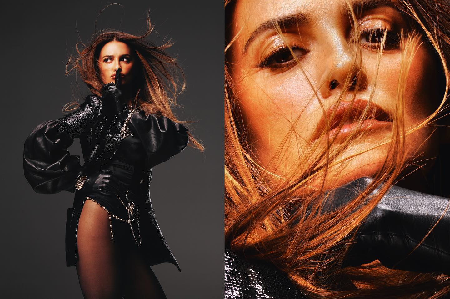 Пенелопа Крус в свои 49 лет показала обольстительный образ в кожаном наряде (фото)