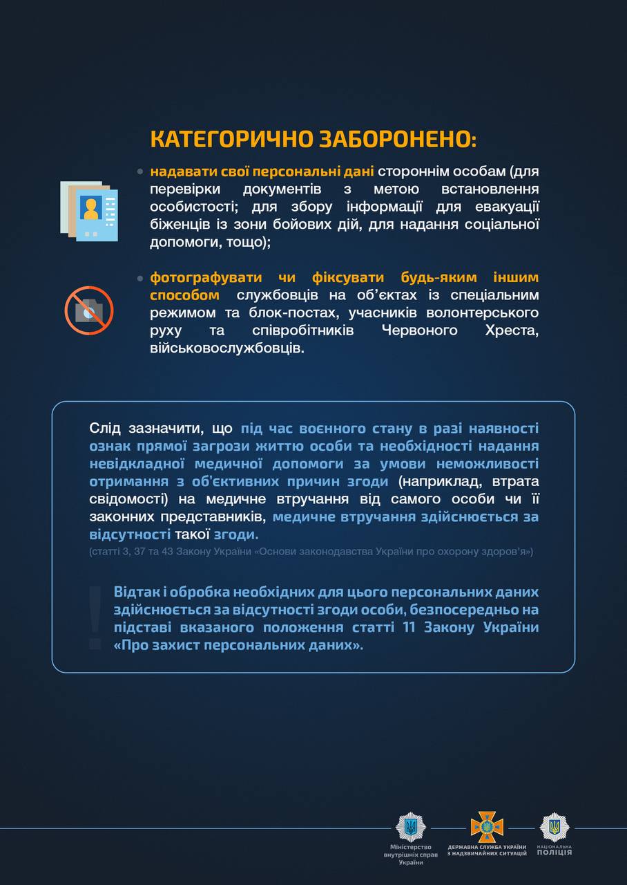 Захист персональних даних українців: у МВС назвали важливі правила і дали роз'яснення