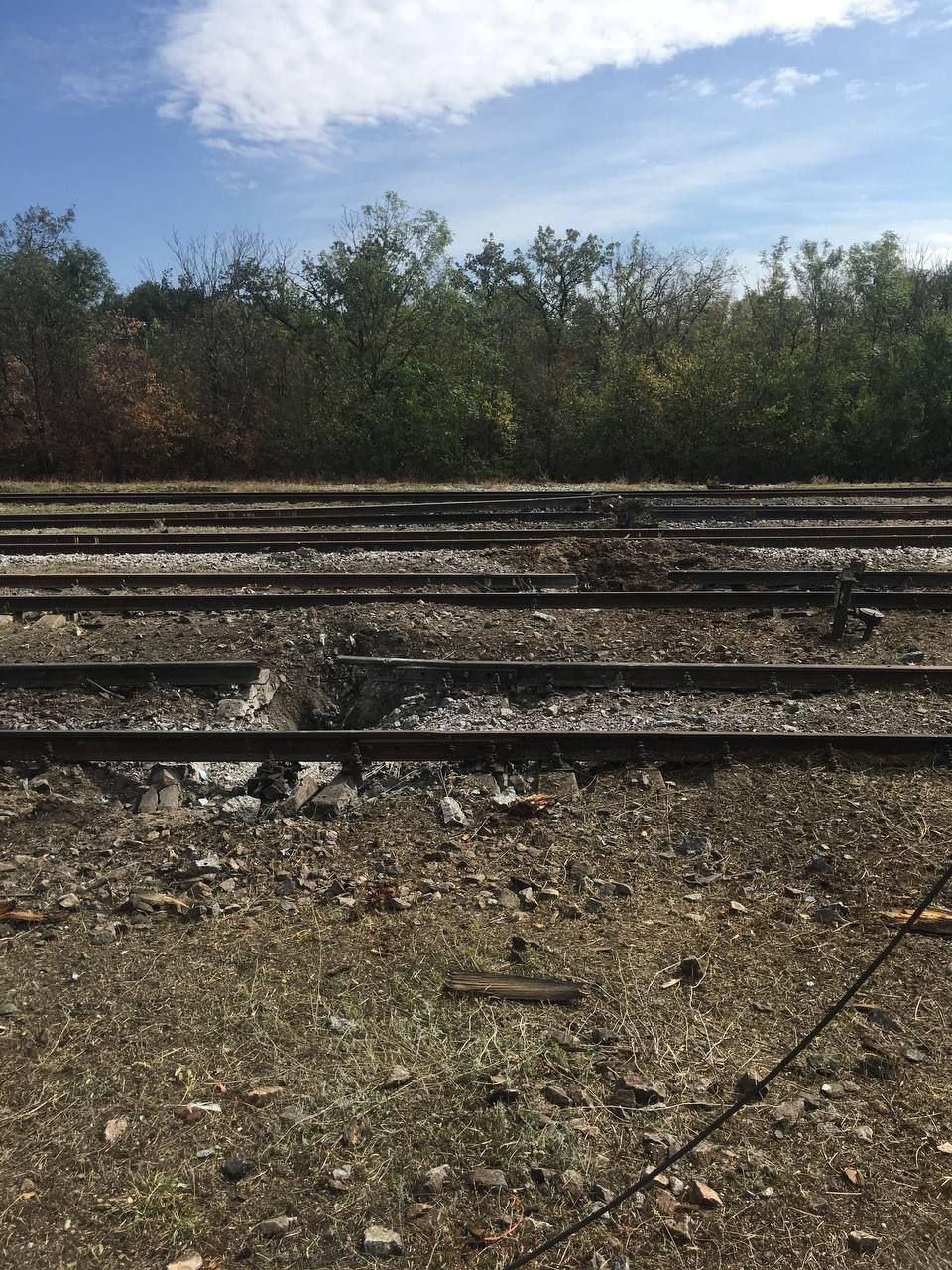 У Мелітополі партизани підірвали залізницю: окупанти залишилися без боєприпасів