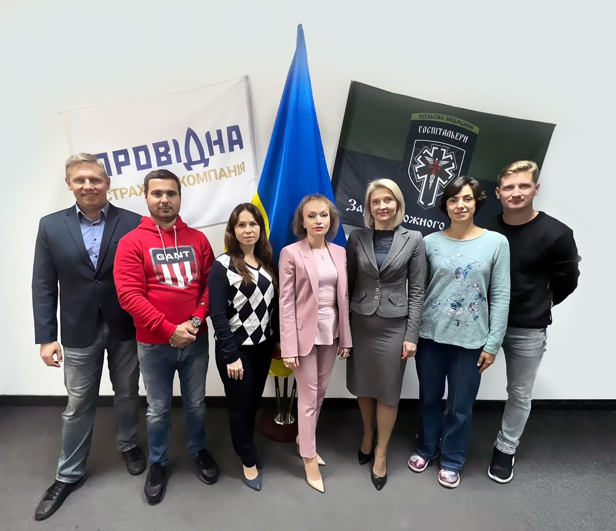 Страховая компания "ПРОВИДНА" помогла средствами добровольческому батальону "Госпитальеры"