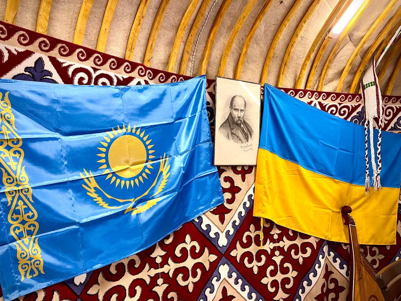 В Одессе открыли Юрту несокрушимости. Волонтер из Казахстана рассказал о проекте (фото)