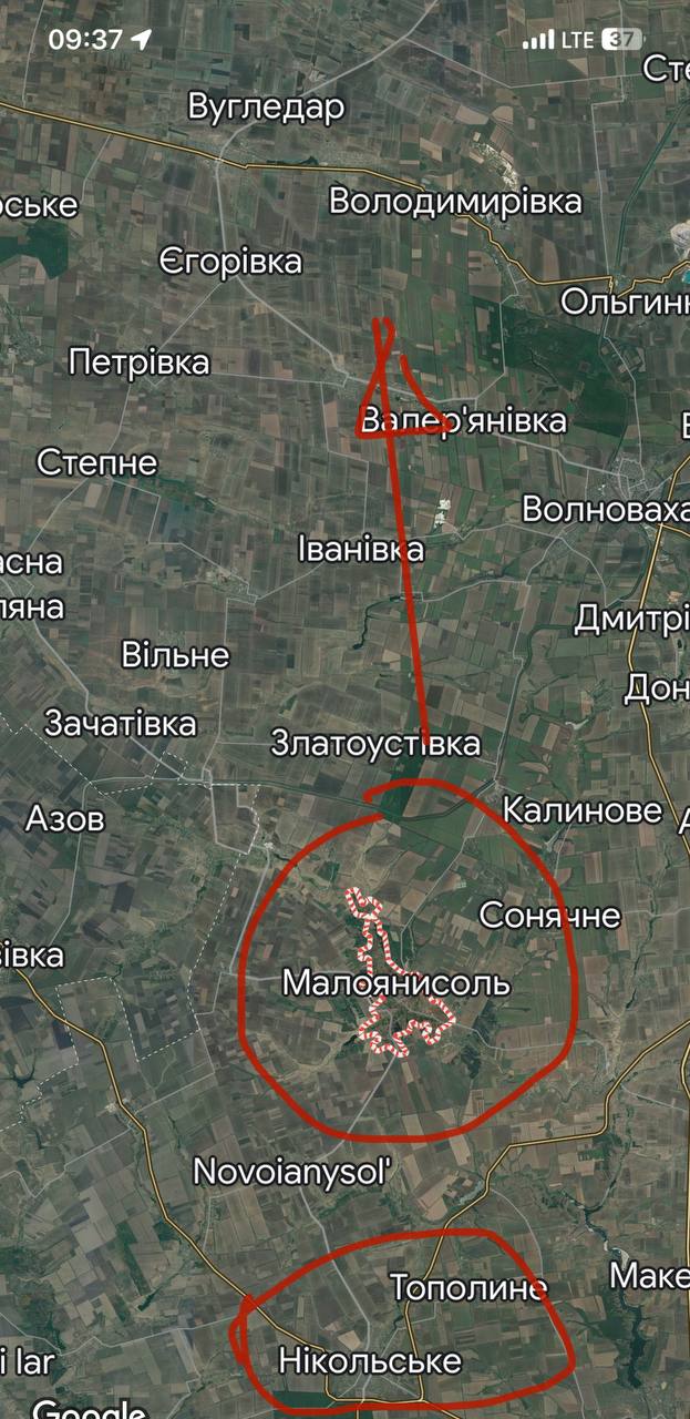 Из-под Мариуполя оккупанты перебросили подразделения в район Угледара, - Андрющенко