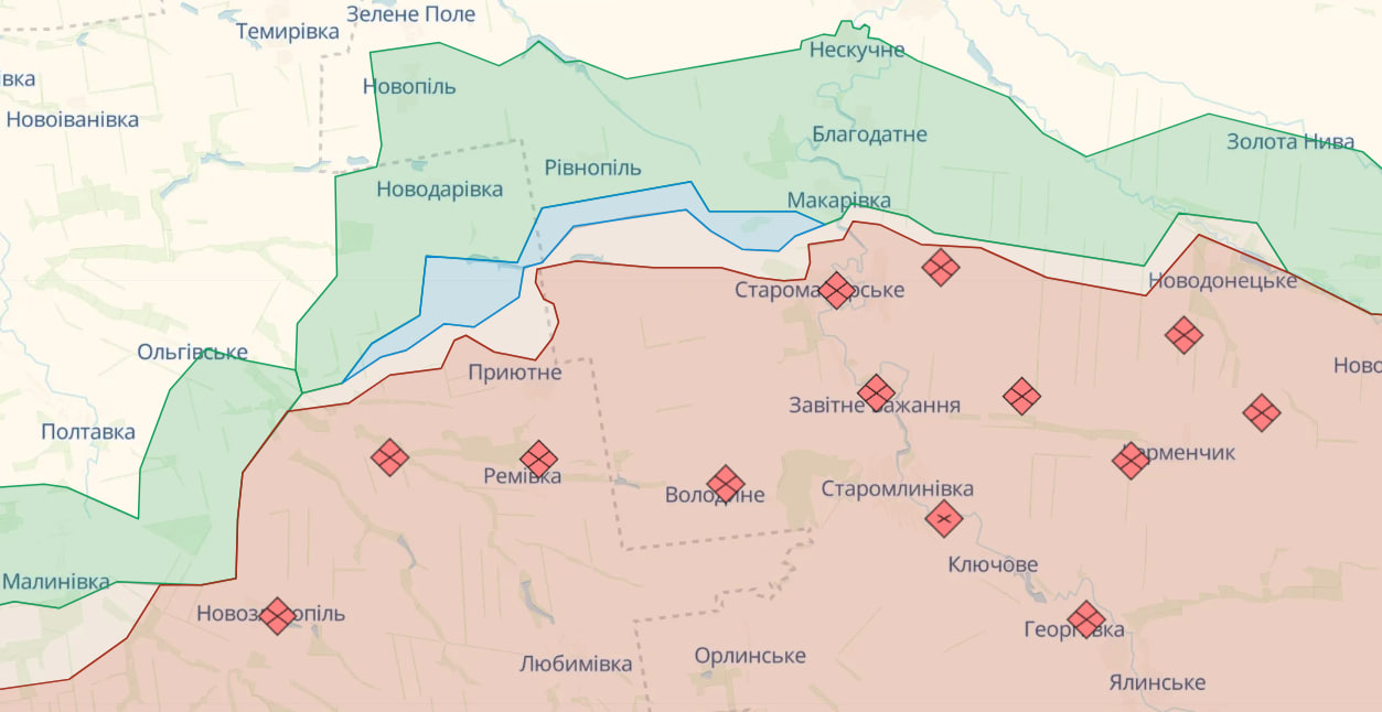 ВСУ отбивают атаки на востоке, а россияне хотят восстановить положение на Запорожском направлении