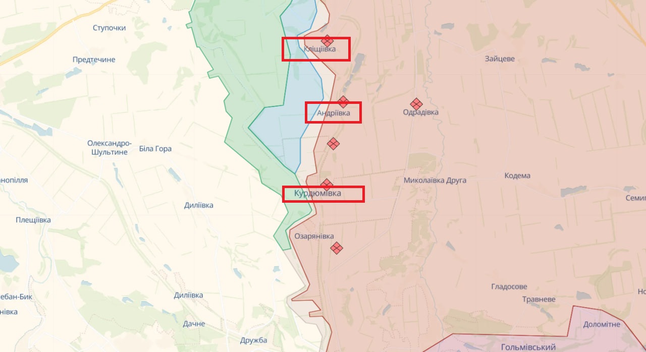 Россияне пытались вернуть позиции к югу от Бахмута и у Старомайорского, - Генштаб