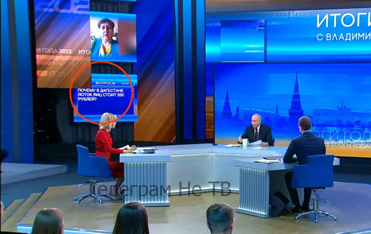 "За що ми боремося в Україні?" Путін проігнорував правдиві питання про війну та життя в Росії
