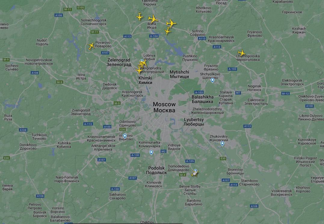 В московских аэропортах объявили план 