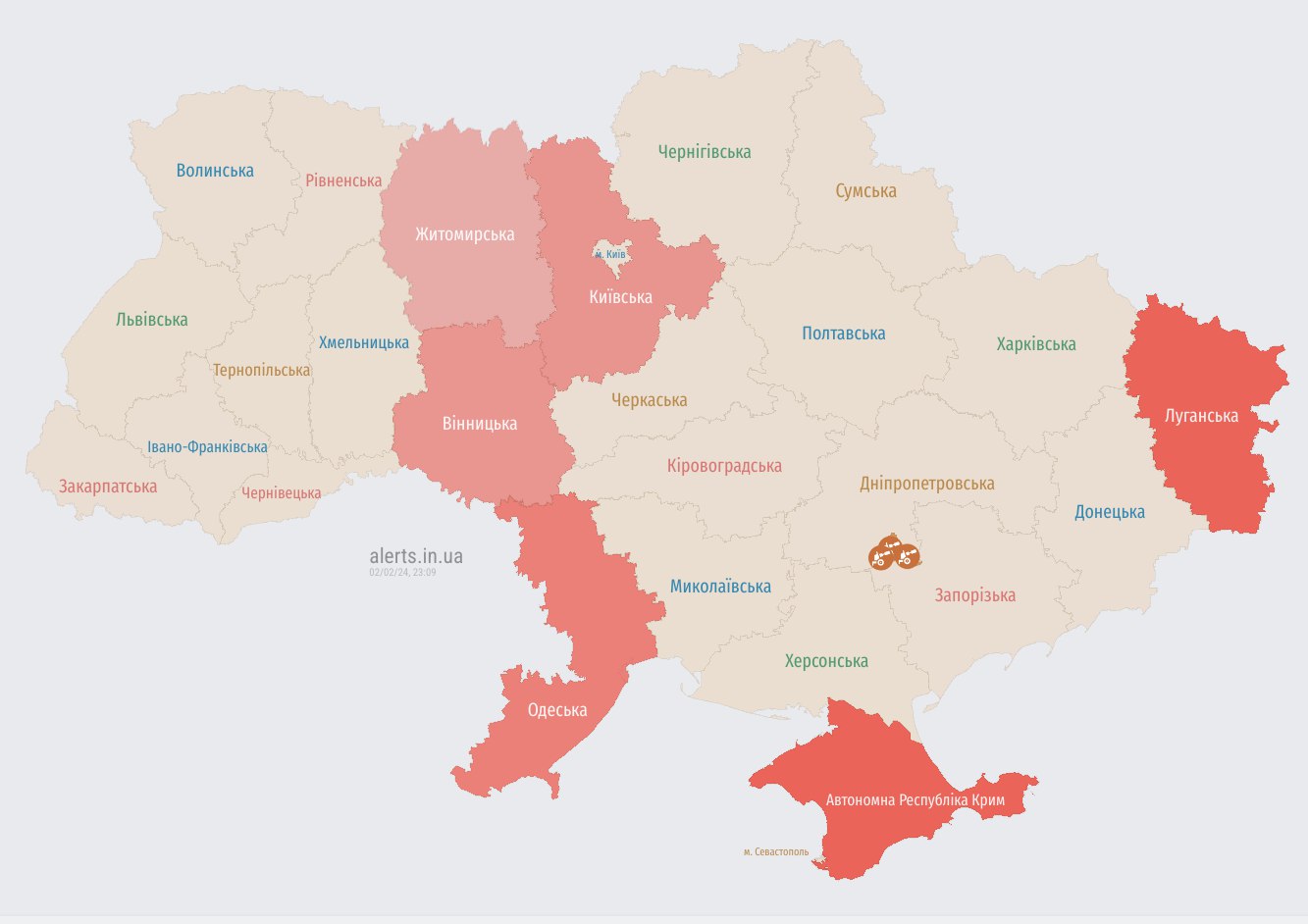 Россияне атаковали Полтавскую область, есть попадание, - ОВА