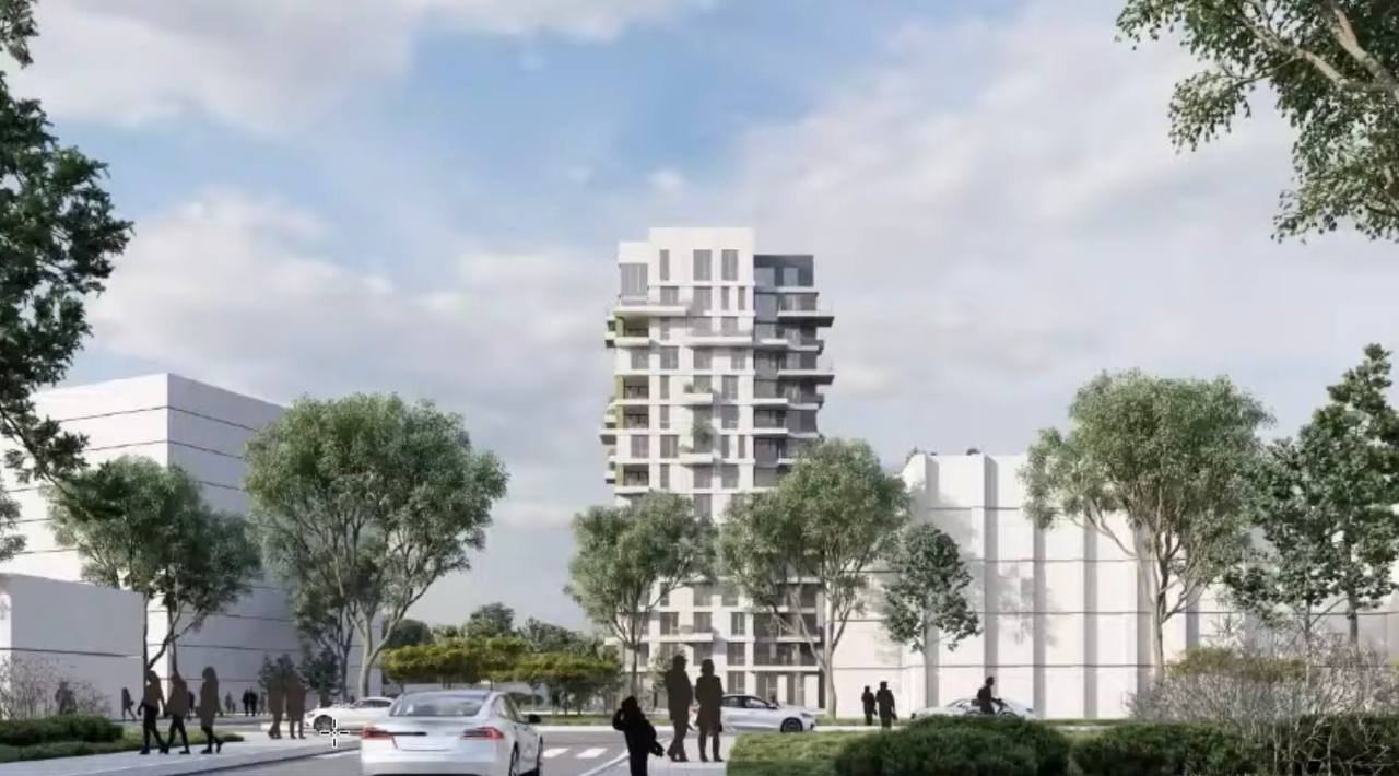 С озелененной крышей и фасадом. Смотрите, какую современную многоэтажку построят во Львове (фото)