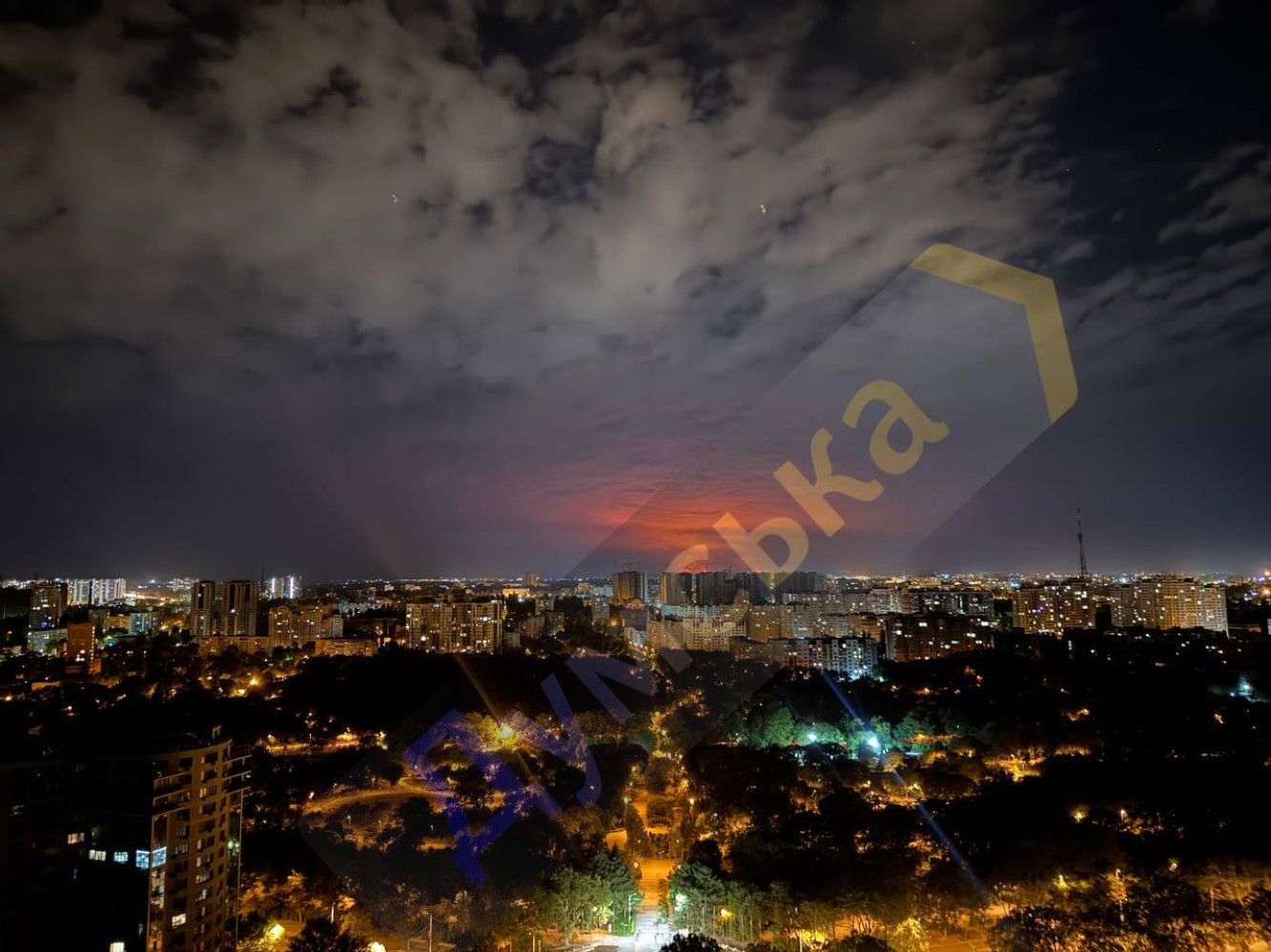 Под Одессой масштабный пожар: тушить огонь невозможно