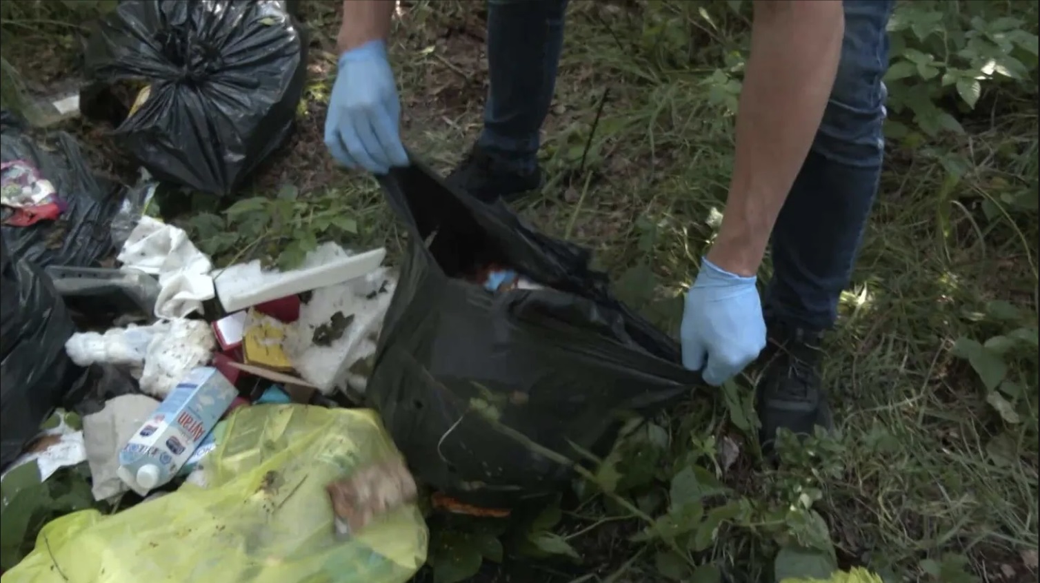 Блогерша Стужук попала в очередной скандал: превратила лес в мусорную свалку