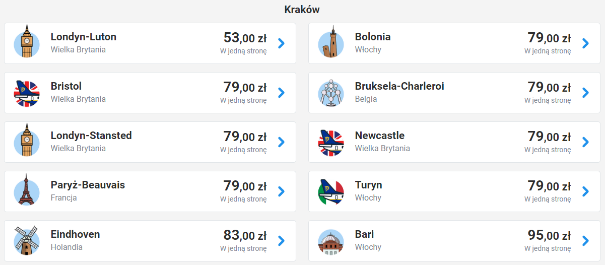 Квитки від 19 євро. Куди можна бюджетно полетіти із Польщі взимку