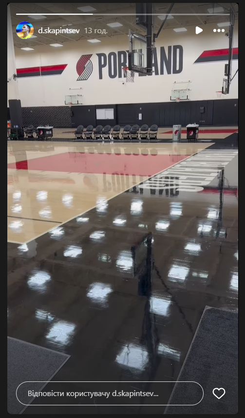 Зі Сходу на Захід. Українець заінтригував підготовкою на базі команди НБА