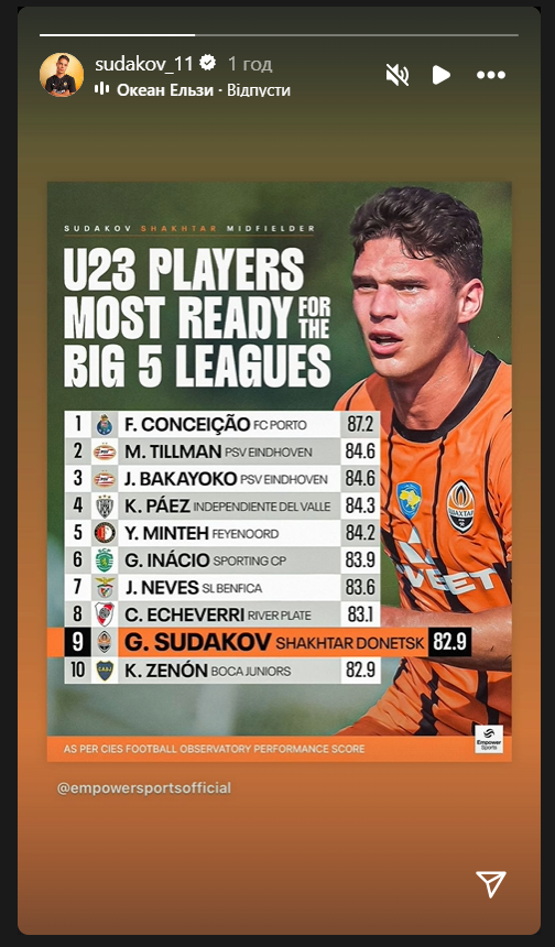 Звезда "Шахтера" умоляет о трансфере бессмертным хитом "Океана Эльзы"