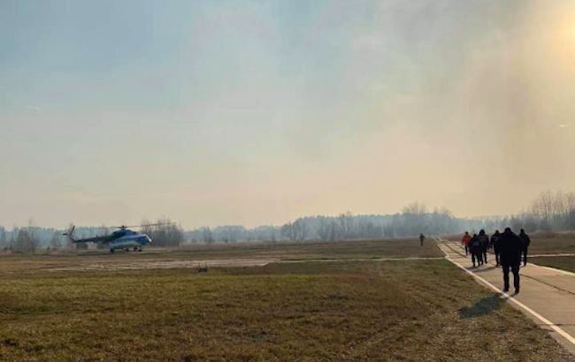 Пожежа у Чорнобильській зоні триває більше тижня