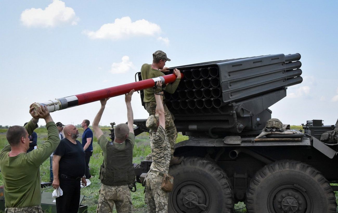 Ukraine tested the newest projectile for Gradov