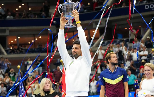 Джоковіч тріумфом на US Open-2023 оновив рекорд за "Гренд Слемами"