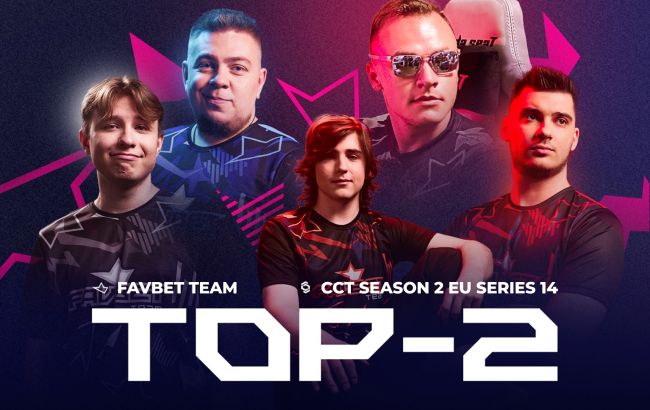 Українці FAVBET Team посіли друге місце на CCT Season 2 Series 14