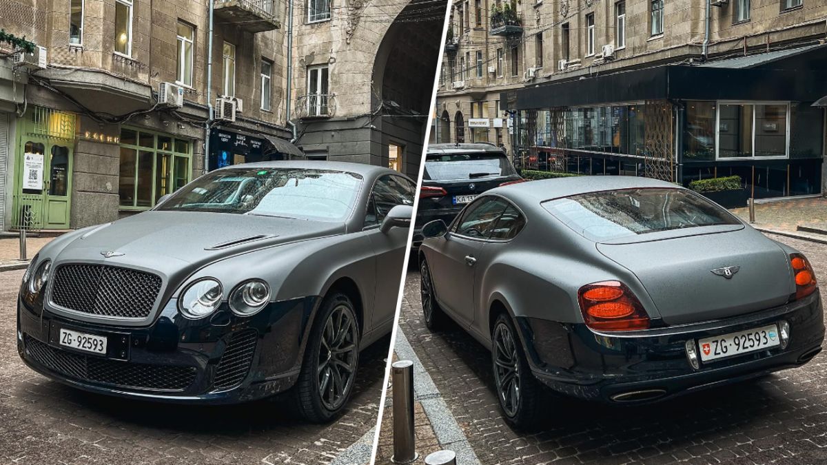 Bentley Continental Supersports заметили в Киеве - фото | РБК Украина