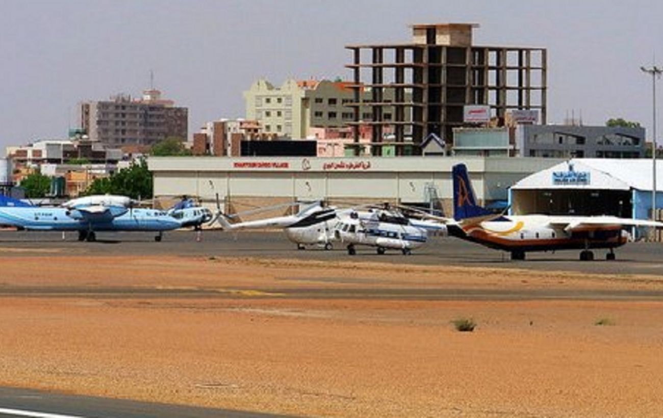 A consignment of Russian weapons was confiscated at the airport of Sudan