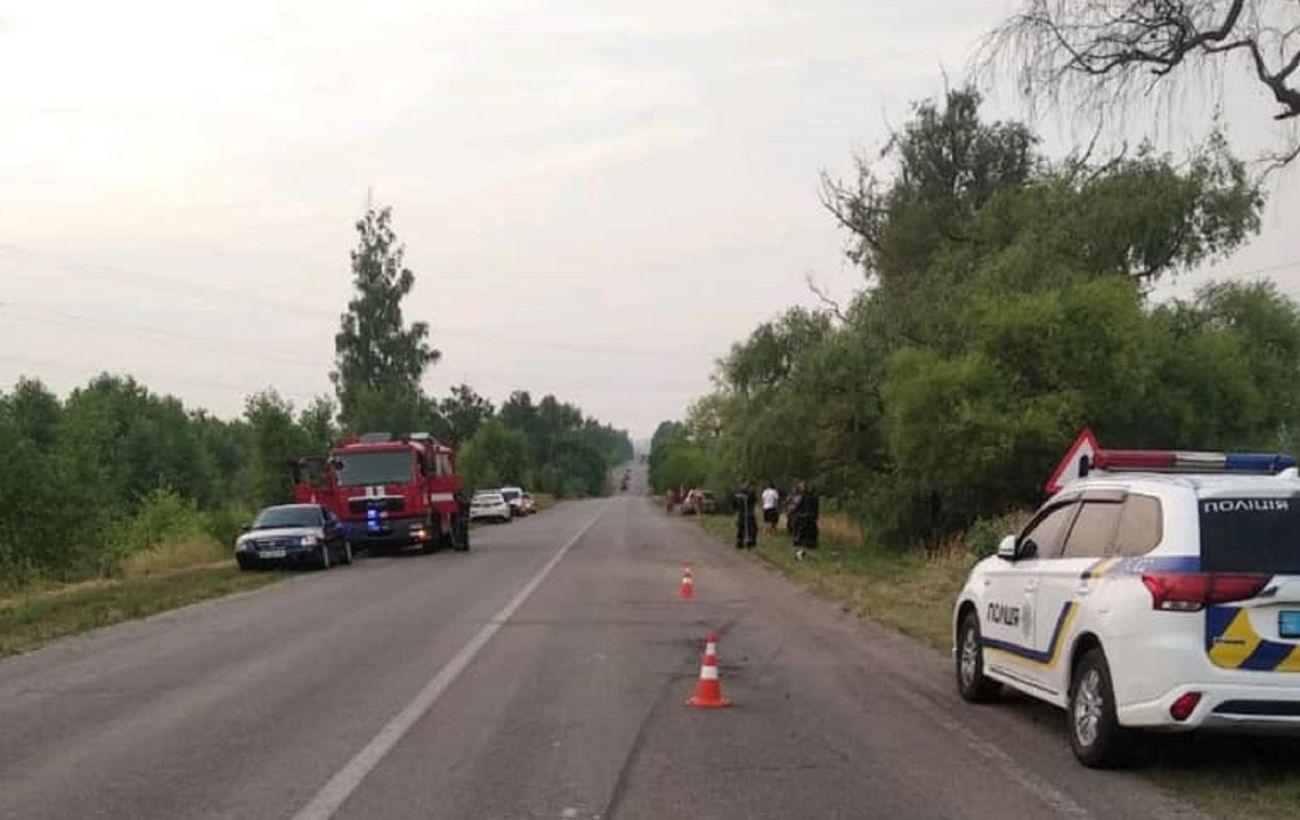 Traffic accident near Kiev on July 16 – two children were injured