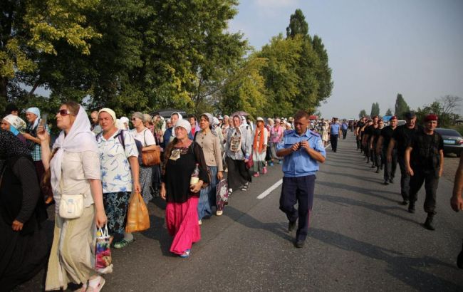 Хресна хода у Києві: опубліковано схему обмеження руху в місті