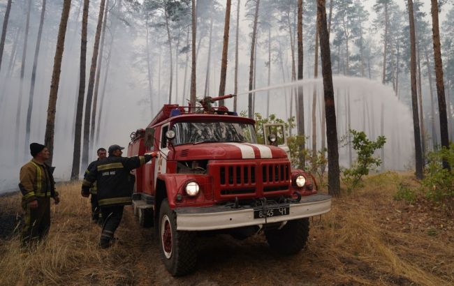 У Луганській області локалізували один із осередків пожеж