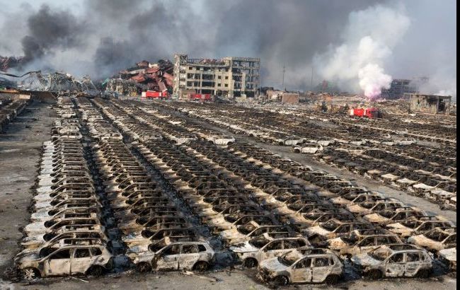 Toyota приостановила производство в Тяньцзине после взрывов в порту