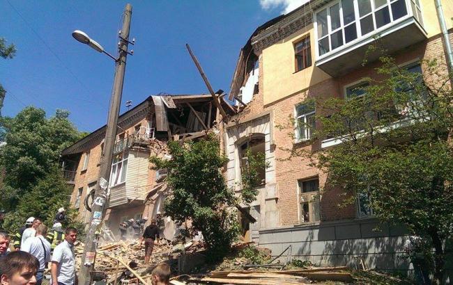 Жителі будинку, що вибухнув у Голосіївському районі думають, що це невипадково