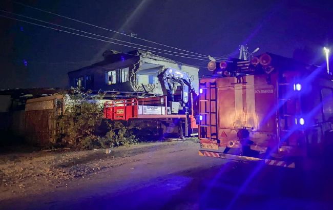 У Львівській та Черкаській областях спалахнули пожежі після атаки "Шахедів"