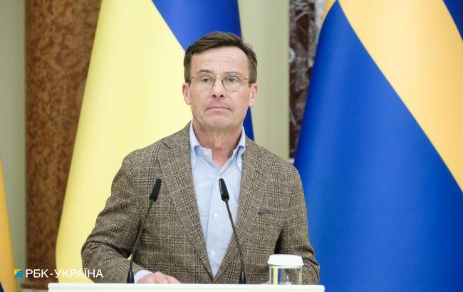 Премьер Швеции предупредил о рисках уменьшения поддержки Украины после победы Трампа