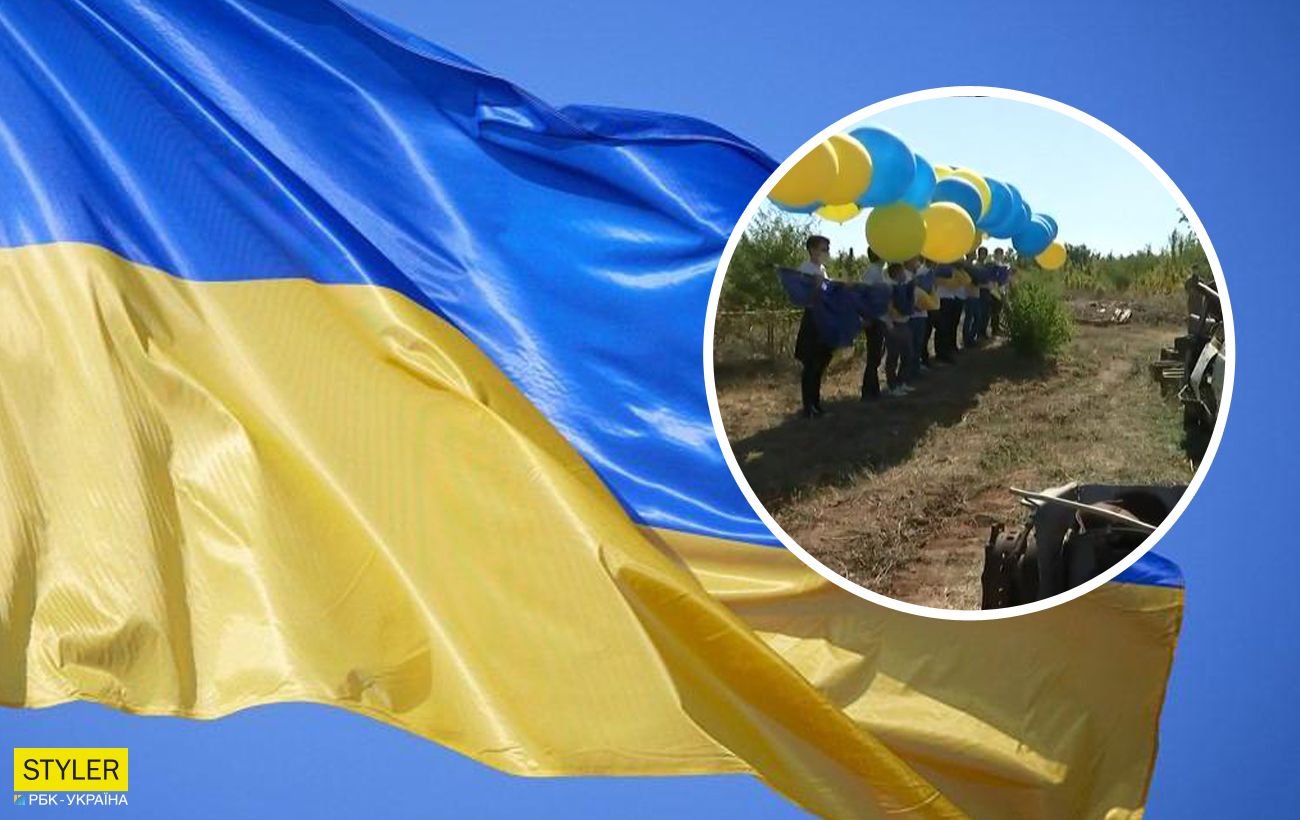 казахстан и украины флаги