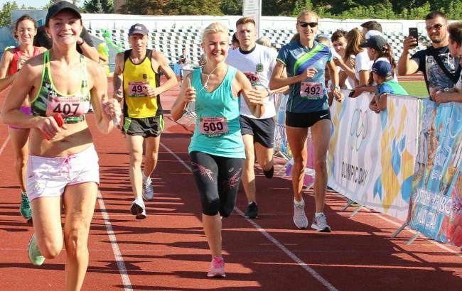 Світлична на Харківському марафоні до Дня Незалежності пробігла 10 км