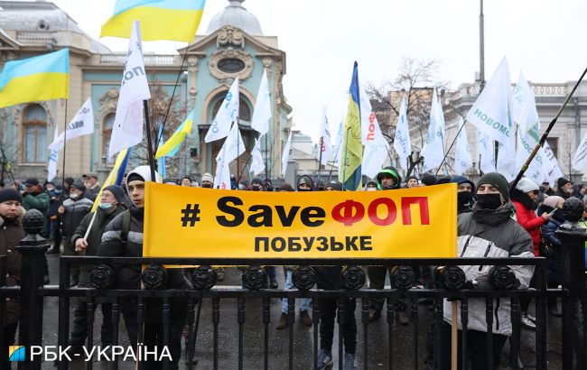 У центрі Києва перекриють рух транспорту через протест ФОПів