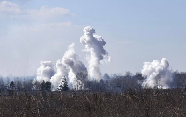 Оккупанты обстреляли границу Сумской области