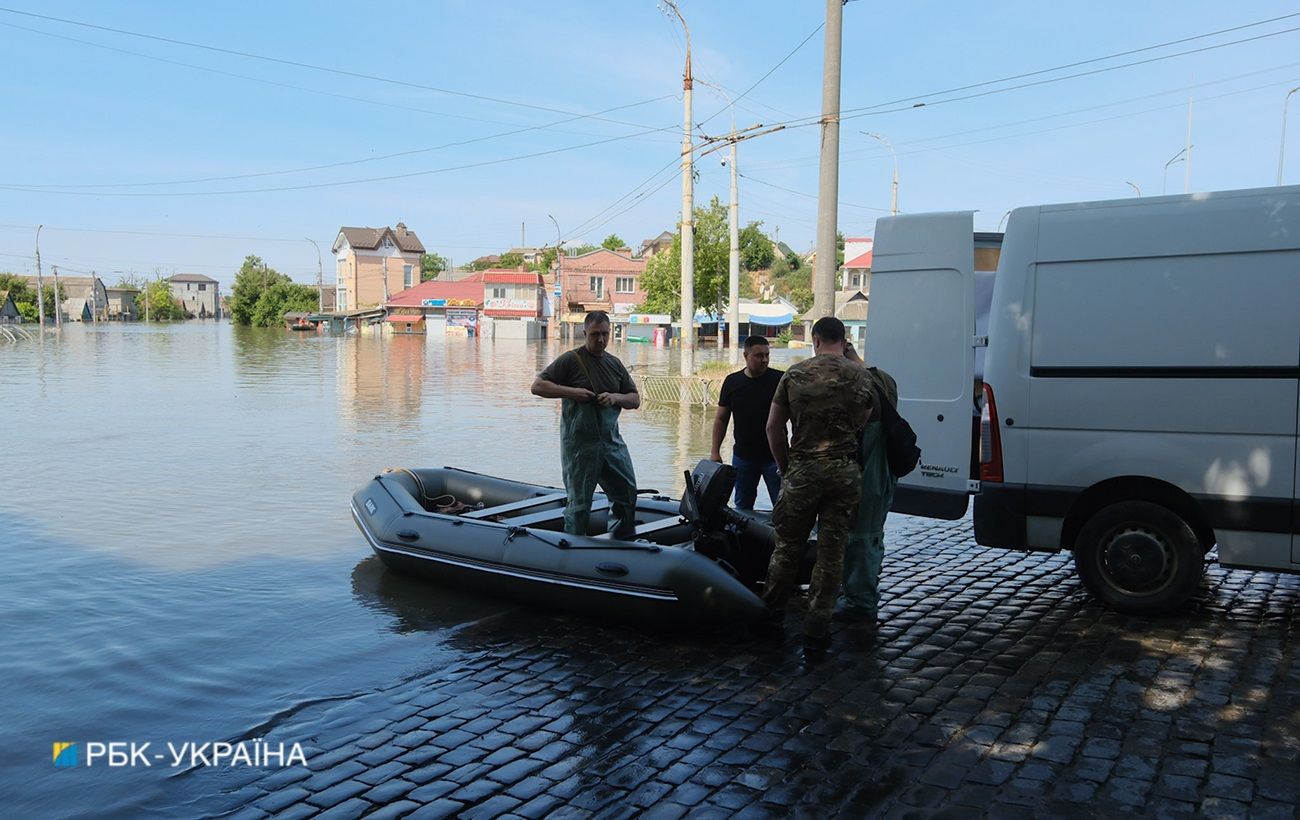 Kherson Region Underwater: Flooding and Damage Assessment in Occupied Territories