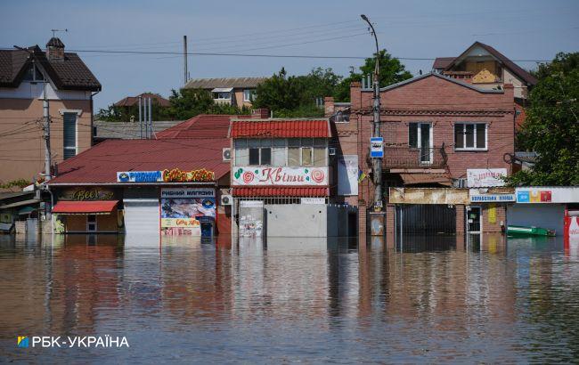 Город закрыт. В Херсонской ОВА рассказали, что происходит в затопленных Олешках