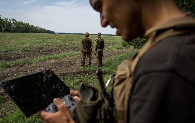 В ВСУ показали работу военных в лесополосе под Бахмутом