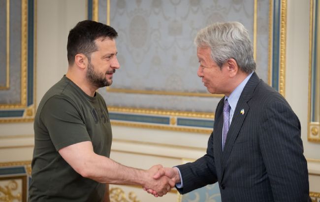 Зеленский обсудил с представителями Японии восстановление Украины