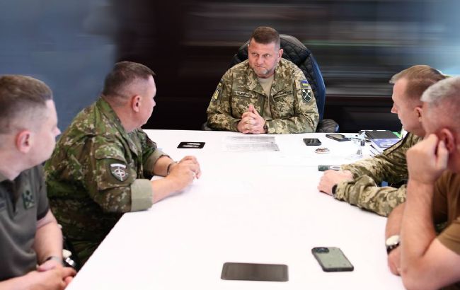 Залужный обсудил с начальником армии Словакии контрнаступление ВСУ