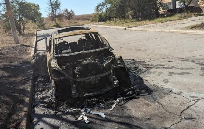 Російський дрон атакував автівку шведських журналістів у Запорізькій області