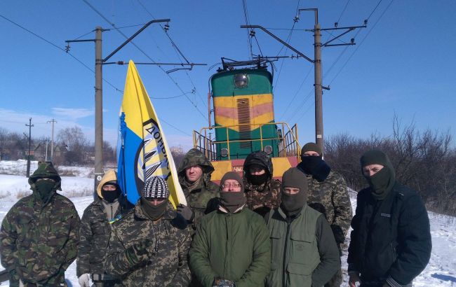 Блокада Донбасса: полиция опубликовала видео допроса активистов в Кривом Торце