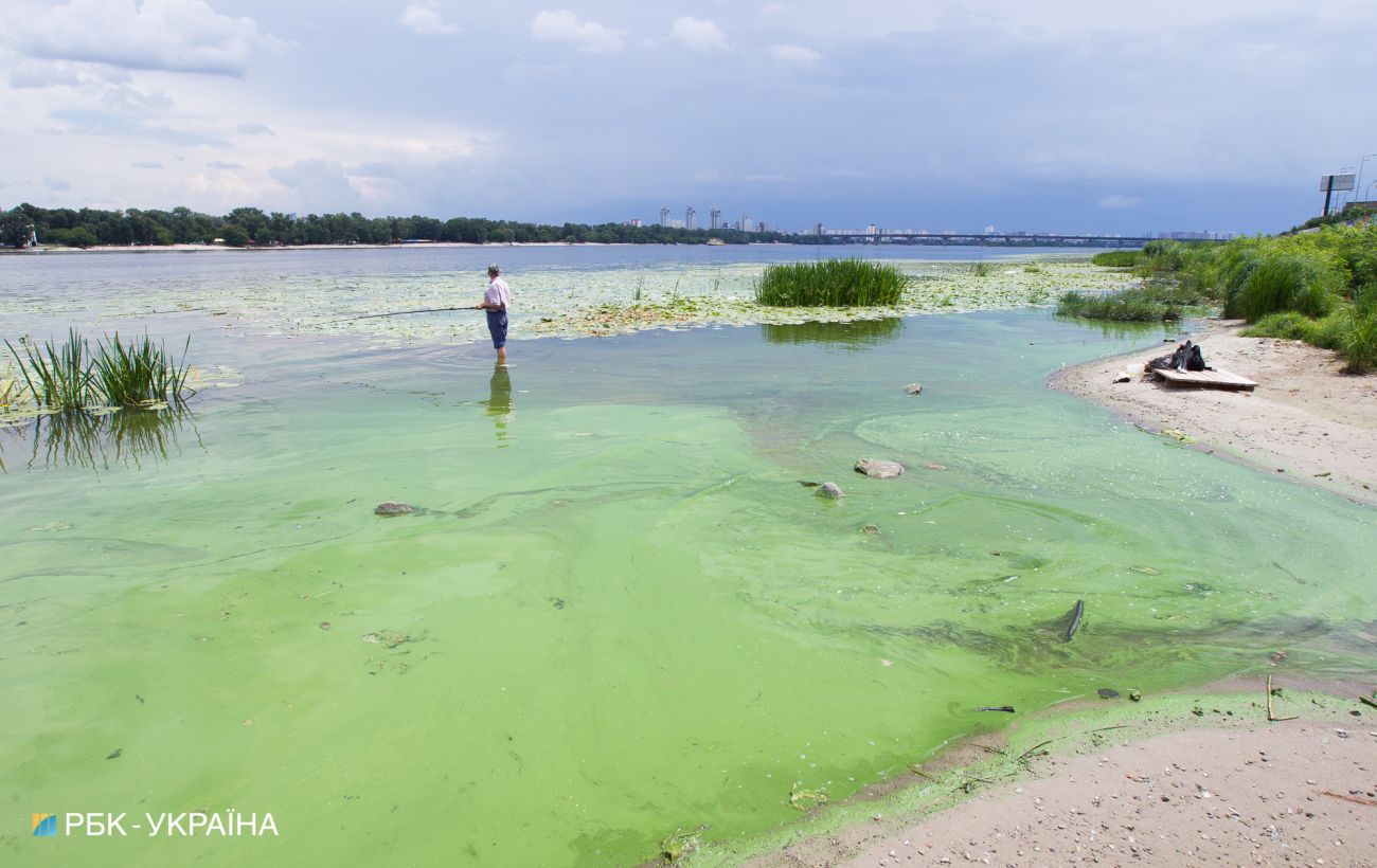 Kiev sea turned green – Kievvodokanal told why