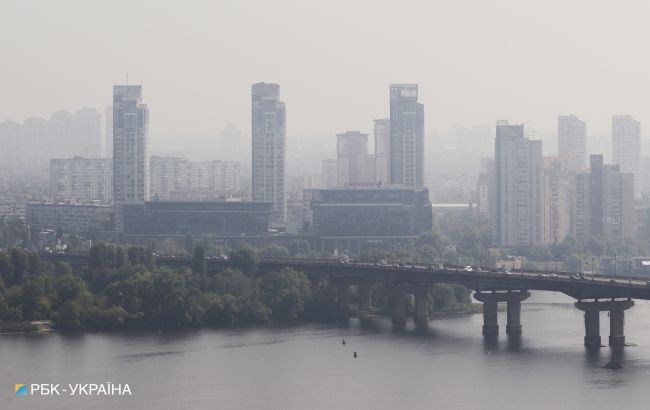 У Києві зафіксовано високий рівень забруднення повітря