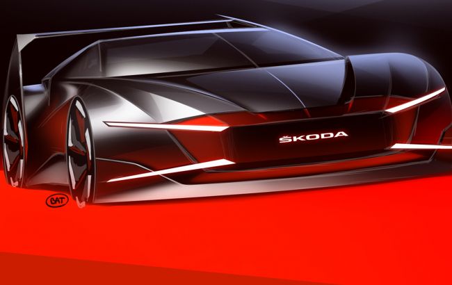 Дизайнеры Skoda реинкарнировали уникальный спорткар из фильма ужасов